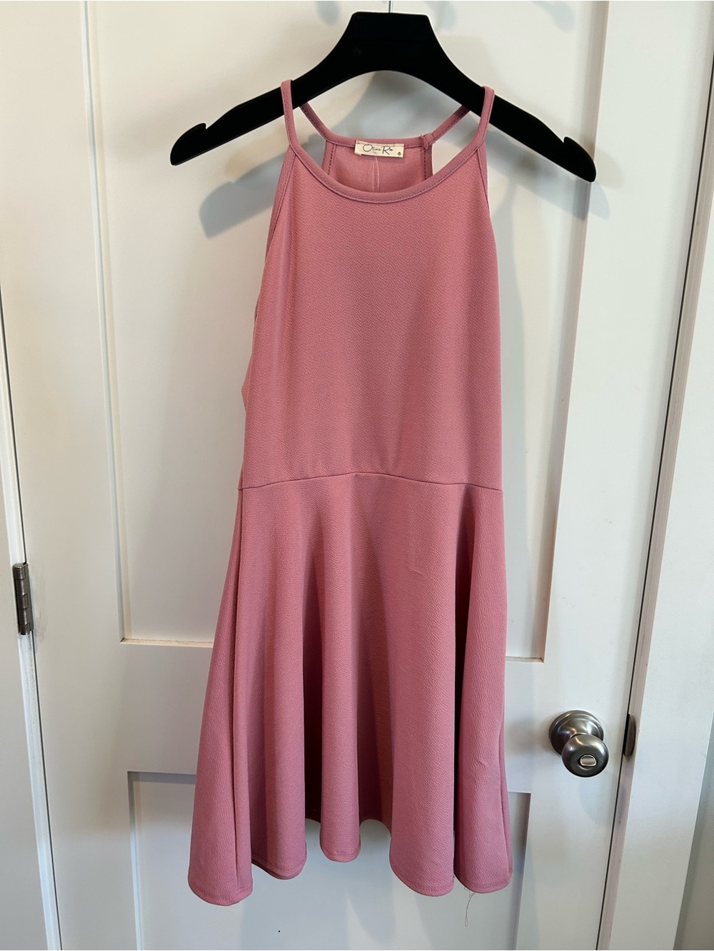 Pink Halter Neck dress